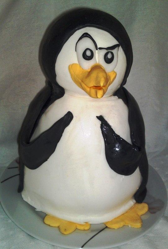 Tučniak..., torta, Ozdoby na torty Tučniak..., torta, Ozdoby na torty, Mariolka, 1