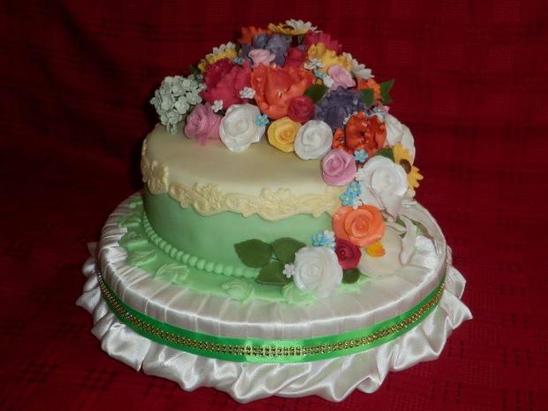 kvetinová na želanie, torta, Narodeninové torty, Anika412, 1