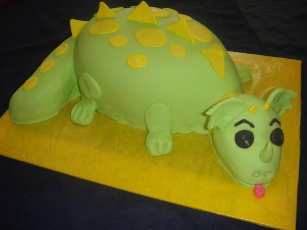 dráčik, torta, Rozprávkové torty, zukatomeka, 1