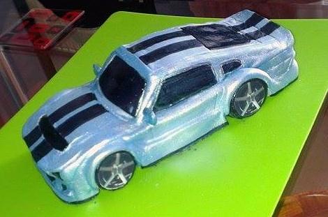 mustang, torta, Torty autíčka, vláčiky, adka_8, 1