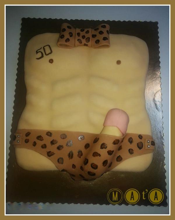 torzo muža, torta, Torty pre dospelých *, Tintama, 1