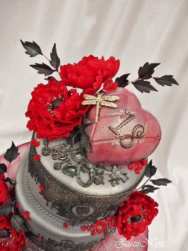 ..strieborná.......na želanie .., torta, Narodeninové torty ..strieborná.......na želanie .., torta, Narodeninové torty, ZuziNyx, 1