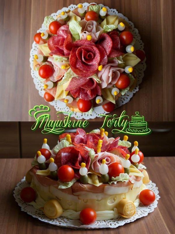 Slaná torta, torta, Slané torty, Majuškine Torty, 1