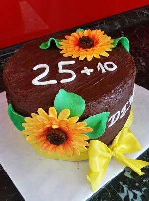 slnecnicova, torta, Narodeninové torty, dagaz, 1