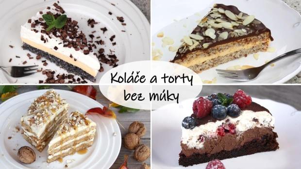 Recepty na výborné koláče, torty a zákusky bez múky