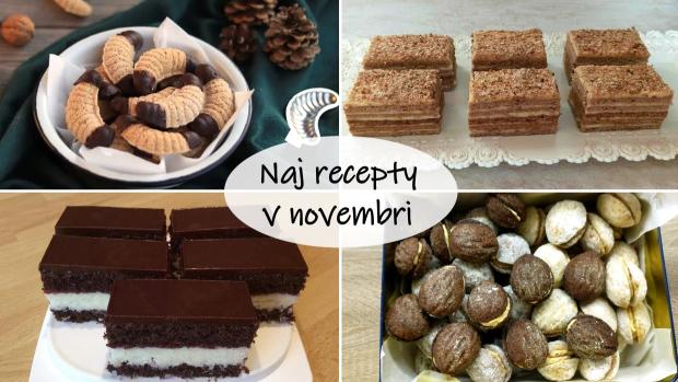 Najlepšie recepty na koláče - november 2023