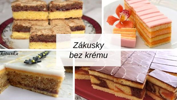 10 receptov na výborné zákusky bez krému, Recepty, Tortyodmamy.sk
