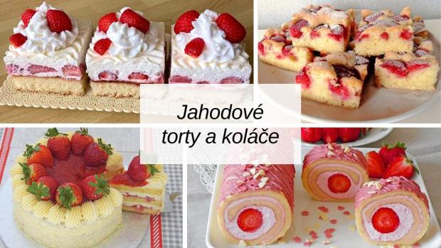 Jahodové koláče, zákusky aj torty - 15 receptov, ktoré si zamilujete, Recepty, Tortyodmamy.sk