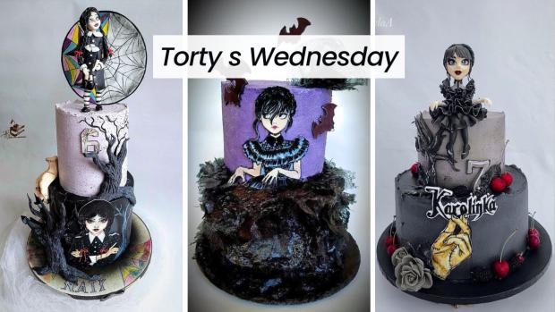 Torty s Wednesday Adams