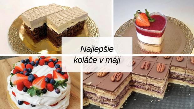 Najklikanejšie májové recepty: Zákusky, torty a koláče s jahodami, karamelom aj orechmi, Recepty - výbery, Tortyodmamy.sk