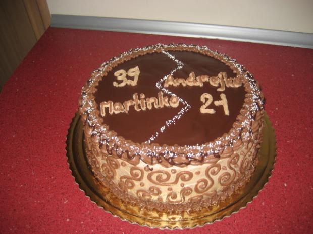 205.Čoko-oriešková, torta, Čokoládové torty, bobrík, 1
