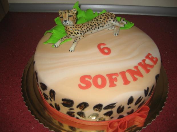 223.Gepard, torta, Torty so zvieratkami, bobrík, 1