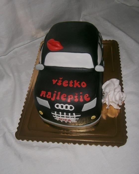 audi, torta, Narodeninové torty, majana75, 1