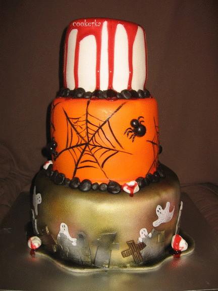 "Hoooo, hoooo...Halloween ideeee", torta, Netradičné torty "Hoooo, hoooo...Halloween ideeee", torta, Netradičné torty, cookerka, 1