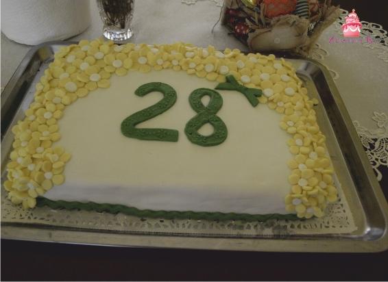28 narodeniny, torta, Narodeninové torty, Zuzana K., 1