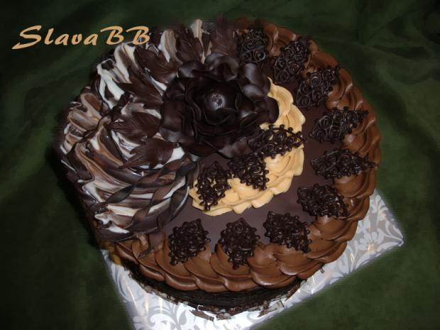 Čokoládová - torta 366, torta, Čokoládové torty, slavabb, 1