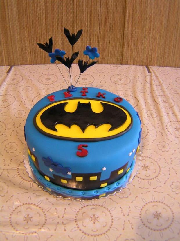 Batman, torta, Rozprávkové torty, -TORTICKA-, 1