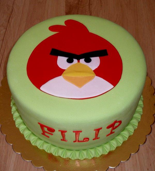 Angry bird, torta, Rozprávkové torty Angry bird, torta, Rozprávkové torty, KatkaRF, 1