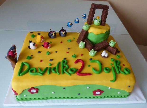 Angry birds, torta, Ostané torty pre deti, Iwet, 1