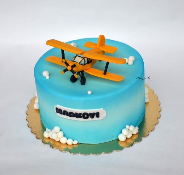 Antonov AN2 - práškovacie lietadlo :-), torta, Narodeninové torty Antonov AN2 - práškovacie lietadlo :-), torta, Narodeninové torty, mayaL30, 1