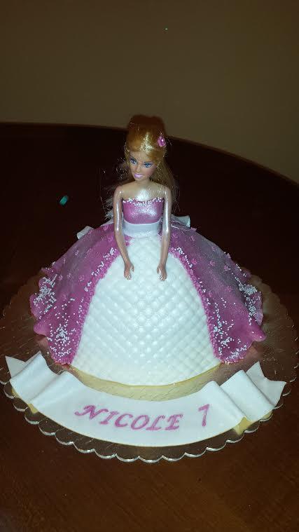 bábika, torta, Torty pre dievčatá bábika, torta, Torty pre dievčatá, MK martina, 1