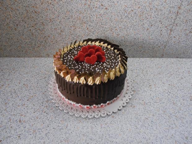 čokoládová so srdiečkami, torta, Čokoládové torty čokoládová so srdiečkami, torta, Čokoládové torty, nmiriam, 1