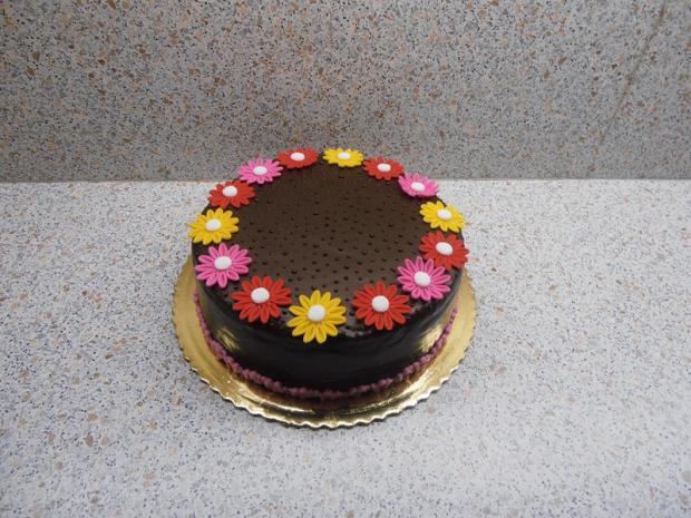 čokoládová s margarétkami, torta, Čokoládové torty čokoládová s margarétkami, torta, Čokoládové torty, nmiriam, 1