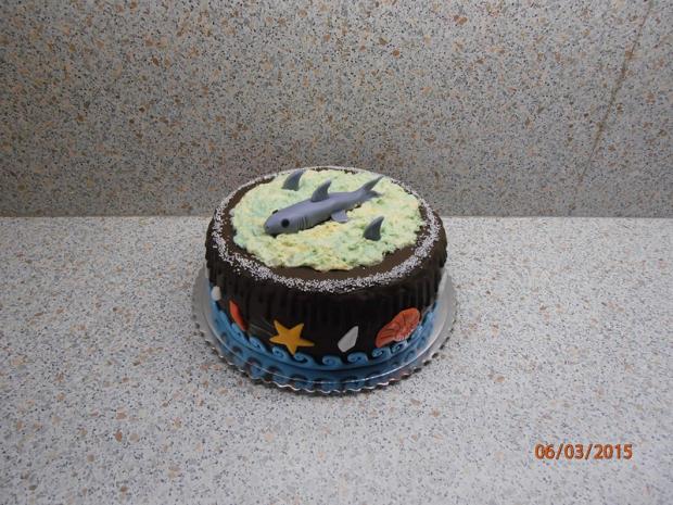 čokoládová so žralokom, torta, Čokoládové torty, nmiriam, 1