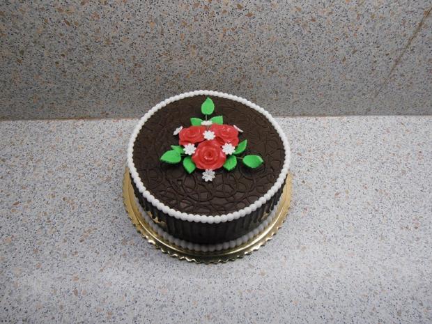 čokoládová s ružami, torta, Čokoládové torty, nmiriam, 1