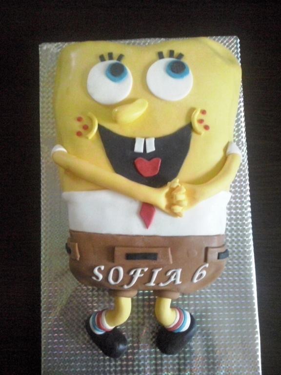 Spongebob pre Sofiu , torta, Rozprávkové torty, MartinaO, 1