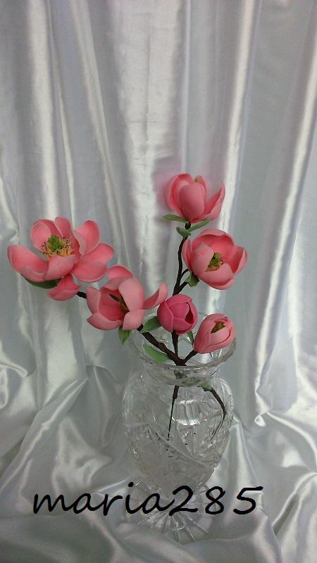 moje prvé magnolie, torta, Ozdoby na torty moje prvé magnolie, torta, Ozdoby na torty, maria285, 1