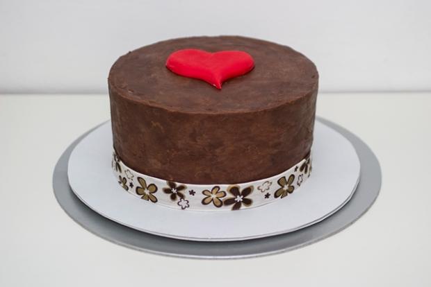 iba cokolada a srdiecko .., torta, Čokoládové torty, veve04, 1