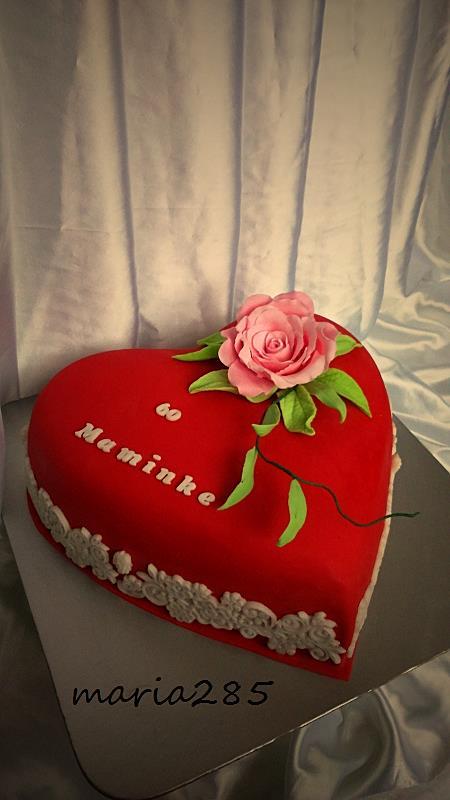 srdiečko, torta, Narodeninové torty srdiečko, torta, Narodeninové torty, maria285, 1
