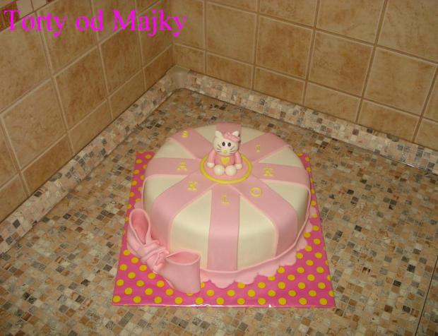 Hello Kittka, torta, Rozprávkové torty, drobecek, 1