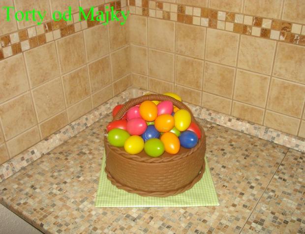 červený traktor, torta, Torty autíčka, vláčiky, drobecek, 1