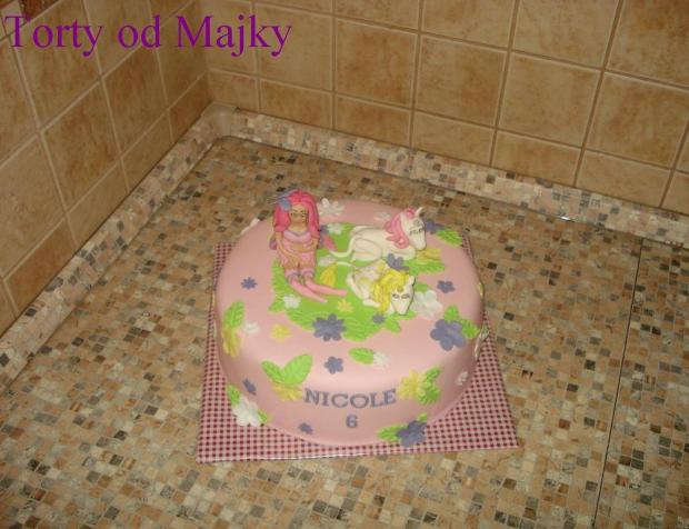 Mia and me, torta, Rozprávkové torty, drobecek, 1