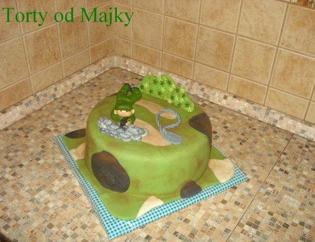 Pre vojaka Janka, torta, Narodeninové torty, drobecek, 1