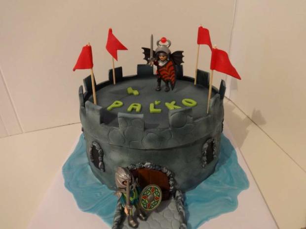 Hrad pre Paľka, torta, Rozprávkové torty, DášaL, 1