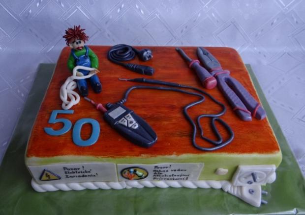 Elektrikar, torta, Narodeninové torty Elektrikar, torta, Narodeninové torty, evicaa, 1