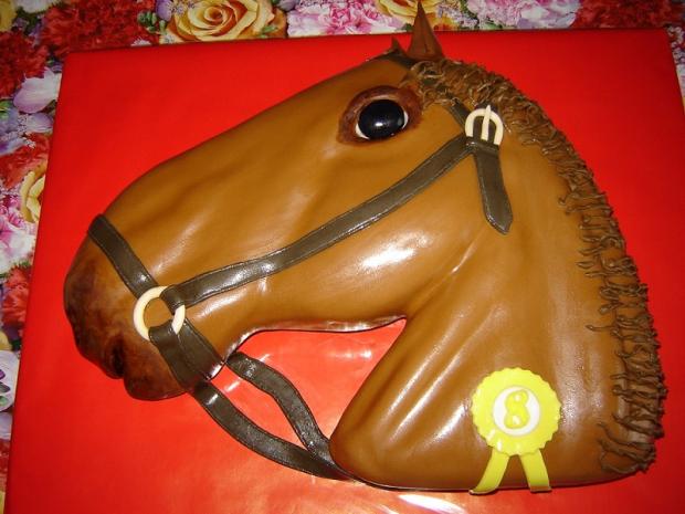 hlava koňa, torta, Torty so zvieratkami, susana11, 1