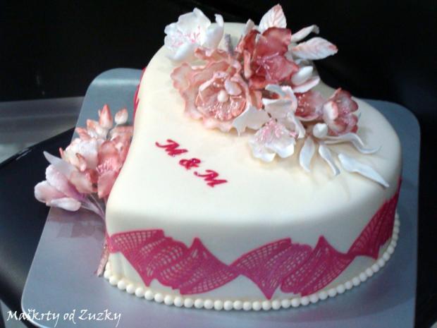 pre novomanželov iný pohľad, torta, Svadobné torty pre novomanželov iný pohľad, torta, Svadobné torty, Zuziv, 1