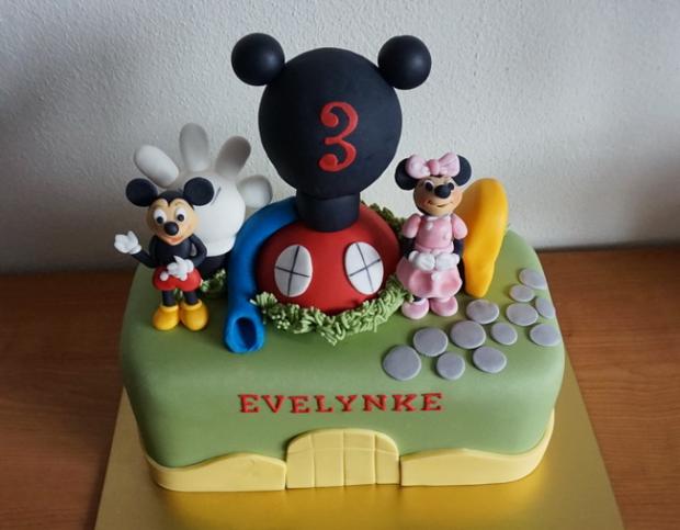 Mickey Club, torta, Rozprávkové torty Mickey Club, torta, Rozprávkové torty, zabinka, 1