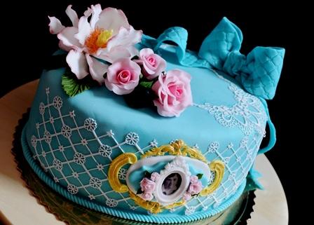 44.Torta Tyrkysová, torta, Narodeninové torty 44.Torta Tyrkysová, torta, Narodeninové torty, evinka1, 1