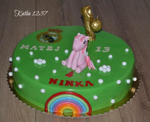 dvojitá oslava, torta, Narodeninové torty dvojitá oslava, torta, Narodeninové torty, katka1237, 1