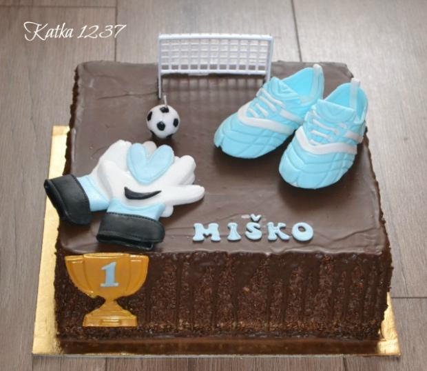 pre malého futbalového brankára, torta, Narodeninové torty pre malého futbalového brankára, torta, Narodeninové torty, katka1237, 1