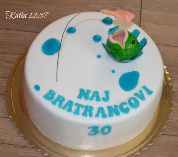 pre rybára, torta, Narodeninové torty pre rybára, torta, Narodeninové torty, katka1237, 1