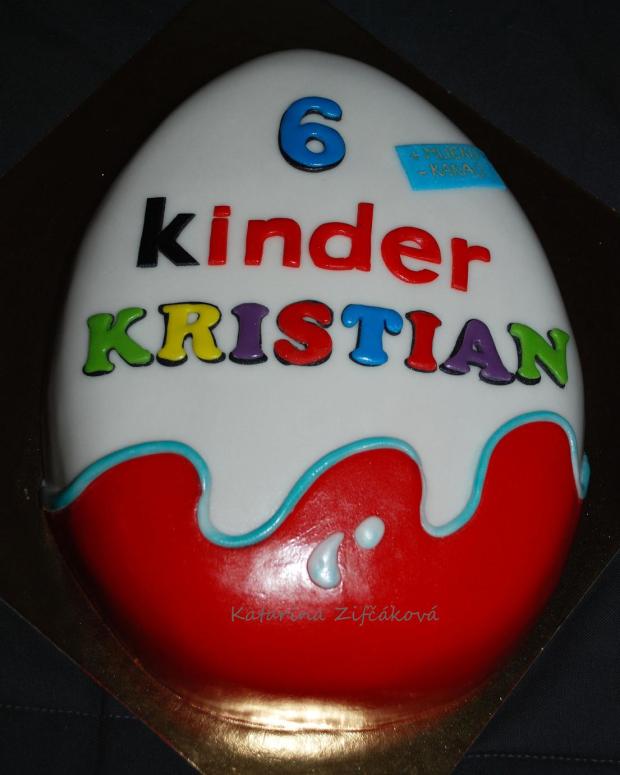 kinder vajce, torta, Ostané torty pre deti, Katarina139, 1