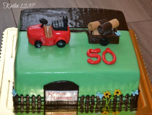 s traktorom, torta, Narodeninové torty, katka1237, 1