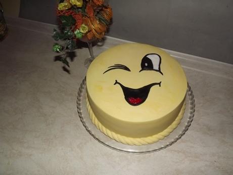 smajlíííík, torta, Narodeninové torty, Stanulienka, 1