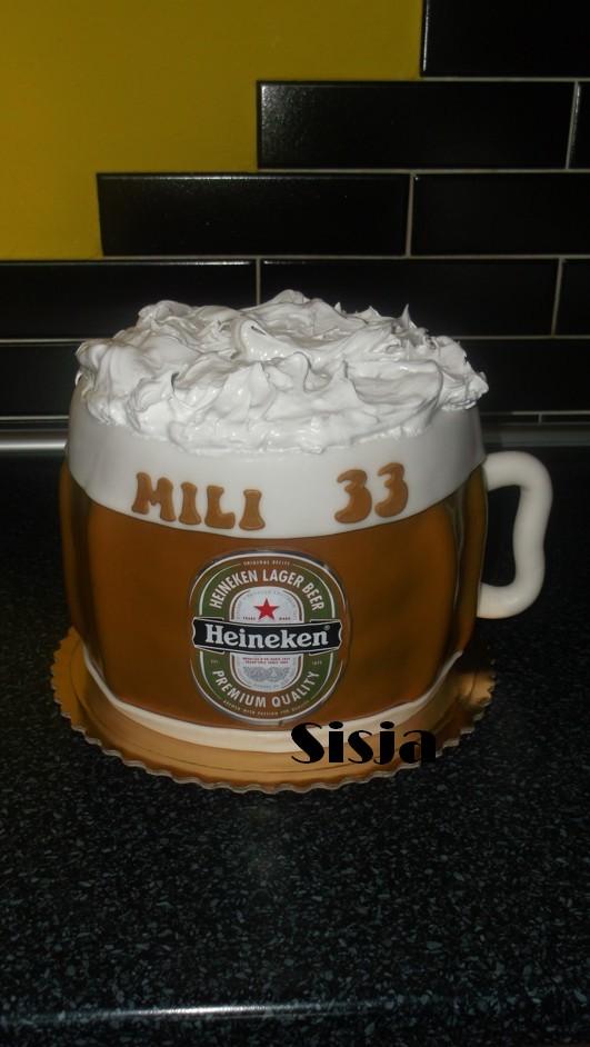 Heineken, torta, Narodeninové torty Heineken, torta, Narodeninové torty, Sisja, 1